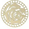 Víko na košík rose kruh 15cm Víko na košík rose kruh 15cm
