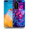 Púzdro Picasee silikónové Huawei P40 Pro - Redlight čierne