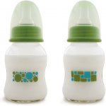 Sklenené dojčenské fľaše štandardné hrdlo 120ml