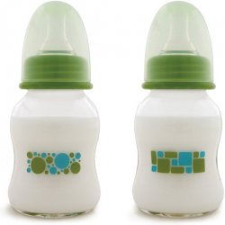 Sklenené dojčenské fľaše štandardné hrdlo 120ml