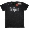 The Beatles Drop T Logo čierna