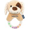 Detská plyšová hrkálka Baby Mix psík hnedý Detská plyšová hrkálka Baby Mix psík hnedý