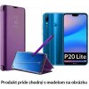 Otváracie Púzdro Luxria Clear View pre Huawei - Fialové pre Huawei: P20 lite Otváracie Púzdro Luxria Clear View pre Huawei - Fialové pre Huawei: P20 lite