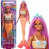 Barbie bábika morská panna s oranžovou plutvou HRR05 Barbie bábika morská panna s oranžovou plutvou HRR05