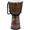 Authentic - Djembe s Africkou maľbou mahagón 40 cm Authentic - Djembe s Africkou maľbou mahagón 40 cm