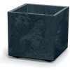 Prosperplast Kvetináč SIERRA SQUARE beton effect 38,5 cm antracit Prosperplast Kvetináč SIERRA SQUARE beton effect 38,5 cm antracit