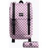 Mestský batoh Vans Utility 18 l checkerboard pink fizz Mestský batoh Vans Utility 18 l checkerboard pink fizz