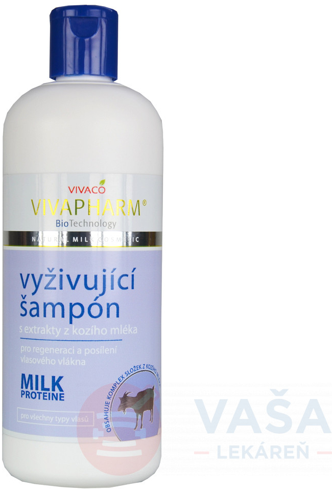 Vivapharm vyživujúci šampón s kozím mliekom 400 ml