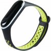 Beweare Náhradný silikónový náramok pre Xiaomi Mi Band 4 / Mi Band 3 - zelenočierny s bodkami Beweare Náhradný silikónový náramok pre Xiaomi Mi Band 4 / Mi Band 3 - zelenočierny s bodkami