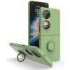 Ring Holder kryt na Huawei P50 Pocket - Zelená Ring Holder kryt na Huawei P50 Pocket - Zelená