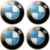 Auto123 Nálepky na kolesá BMW modro-biele 6,5cm Auto123 Nálepky na kolesá BMW modro-biele 6,5cm