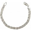 INFINITYSILVER Strieborný náramok splietaný 16010354R17