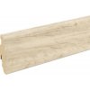 Soklová lišta Skandor ryhovaná dub hrubý neopracovaný FU60L 19x58x2400 mm Soklová lišta Skandor ryhovaná dub hrubý neopracovaný FU60L 19x58x2400 mm