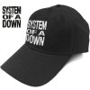 Šiltovka System of a Down - Stacked Logo, Unisex,Čierna,Univerzálna Šiltovka System of a Down - Stacked Logo, Unisex,Čierna,Univerzálna