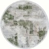 Najkoberce EXCLUSIVE 167 krémový / zelený kruh 100 cm kruh Najkoberce EXCLUSIVE 167 krémový / zelený kruh 100 cm kruh