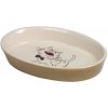 Nobby oválna keramická miska 17 x 11 x 2,5 cm Nobby oválna keramická miska 17 x 11 x 2,5 cm