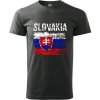 Tričko SLOVAKIA raster - čierne Tričko SLOVAKIA raster - čierne