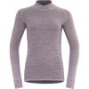 Devold Dámske funkčné tričko Kvitegga Merino 230 Cross Neck fialová Devold Dámske funkčné tričko Kvitegga Merino 230 Cross Neck fialová