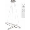 Toolight Toolight, LED závesné osvetlenie 60cm, 38W, 3500lm + diaľkové ovládanie, LHJ045-CP2, brúsená oceľ, OSW-50050 Toolight Toolight, LED závesné osvetlenie 60cm, 38W, 3500lm + diaľkové ovládanie, LHJ045-CP2, brúsená oceľ, OSW-50050