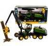 Kombajn John Deere 127 S Kmeňom Stromu Bruder 02135 Kombajn John Deere 127 S Kmeňom Stromu Bruder 02135