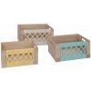 DREVENÉ FAREBNÉ ÚLOŽNÉ BOXY NA HRAČKY, SADA 3 KS, MOTÍV AUSTRÁLIA, 36x18x26 CM DREVENÉ FAREBNÉ ÚLOŽNÉ BOXY NA HRAČKY, SADA 3 KS, MOTÍV AUSTRÁLIA, 36x18x26 CM