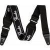 Fender Swell Neoprene Running Logo Black Gitarový pás