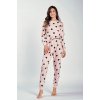 Dámske pyžamo TARO Hannah 3206 Z25 ružová XL Dámske pyžamo TARO Hannah 3206 Z25 ružová XL