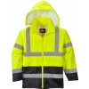 Portwest H443 HI VIS CLASSIC RAIN Nepremokavá bunda Fluorescenčno žltá Čierna