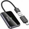Bezdrôtový adaptér HOCO CarPlay - USB-A / USB-C - čierny Bezdrôtový adaptér HOCO CarPlay - USB-A / USB-C - čierny