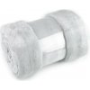 Deka bubble fleece 150x200 cm šedá svetlá 1ks Deka bubble fleece 150x200 cm šedá svetlá 1ks