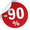 Nálepka mínus 90 percent Nálepka mínus 90 percent