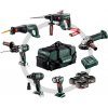 Metabo 691008000 - Combo Set 6.1 - AKU stroje v súprave, 18V, Brašňa pre náradie, SB 18 LTX + KHA 18 LTX + W 18 LTX 125 Quick + ASE 18 LTX + SSW 18 LTX 300 BL + ULA Metabo 691008000 - Combo Set 6.1 - AKU stroje v súprave, 18V, Brašňa pre náradie, SB 18 LTX + KHA 18 LTX + W 18 LTX 125 Quick + ASE 18 LTX + SSW 18 LTX 300 BL + ULA