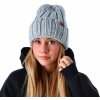 Dámska zimná čiapka P-030 sivá TOP AKCIA!-ihneď Dámska zimná čiapka P-030 sivá TOP AKCIA!-ihneď
