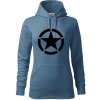 Army hvězda - Mikina dámská Cape s kapucí - XL ( Denim ) Army hvězda - Mikina dámská Cape s kapucí - XL ( Denim )