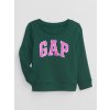 GAP Baby mikina s logom Zelená 18-24M Zelená Zelená GAP Baby mikina s logom Zelená 18-24M Zelená Zelená