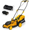 akumulátorová kosačka 2 x 20 V + 2x 4 Ah batéria + duálna rýchlonabíjačka 4,5 A Riwall PRO RALM 4020i SET akumulátorová kosačka 2 x 20 V + 2x 4 Ah batéria + duálna rýchlonabíjačka 4,5 A Riwall PRO RALM 4020i SET