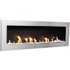 BIO FLAME biokrb Easy L Open Nerez 115x40 cm BIO FLAME biokrb Easy L Open Nerez 115x40 cm