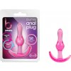 Blush B Yours Curvy análny kolík Pink 8,4 cm