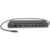 i-Tec USB-C Metal Ergonomic 4K 3x Display Docking Station, PD 85W + Universal Charger 100W C31FLATPRO100 i-Tec USB-C Metal Ergonomic 4K 3x Display Docking Station, PD 85W + Universal Charger 100W C31FLATPRO100
