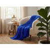 Textilomanie Mikroplyšová deka soft kráľovsky modrá 160x200 Textilomanie Mikroplyšová deka soft kráľovsky modrá 160x200
