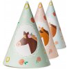 Party Deco PartyDeco Čiapočky papierové Koník 6 ks 16 cm mix Party Deco PartyDeco Čiapočky papierové Koník 6 ks 16 cm mix