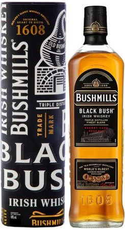 Bushmills Black Bush 40% 1 l (tuba)
