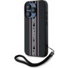 Karl Lagerfeld PU Saffiano Athleisure Stripe and Strap Zadní Kryt pro iPhone 15 Pro Pink KLHCP15LPAMSCNSP Karl Lagerfeld PU Saffiano Athleisure Stripe and Strap Zadní Kryt pro iPhone 15 Pro Pink KLHCP15LPAMSCNSP