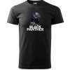 Sablio Tričko s potlačou BLACK PANTHER - čierne M Sablio Tričko s potlačou BLACK PANTHER - čierne M
