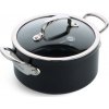 GreenPan BARCELONA PRO kastrol 20 cm s poklicí, černá CC005333-001