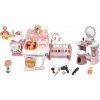 Set domček pre bábiku trojkrídlový a kozmetický stolík so stoličkou Large Doll´s Play Center Soft Baby Nurse Smoby a kaderníčka s elektronickým fénom Set domček pre bábiku trojkrídlový a kozmetický stolík so stoličkou Large Doll´s Play Center Soft Baby Nurse Smoby a kaderníčka s elektronickým fénom