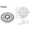 Tsuboss Kotúč brzdový plávajúci (300/69/5D) okrúhly dizajn - Suzuki GSXR600 / 04-05+GSXR750 / 04-05+GSXR1000 / 03-04 Tsuboss Kotúč brzdový plávajúci (300/69/5D) okrúhly dizajn - Suzuki GSXR600 / 04-05+GSXR750 / 04-05+GSXR1000 / 03-04