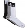 The North Face Multi Sport Fine Cush Crew 3 Pack TNF White/TNF Black/Monument Grey 41-43 The North Face Multi Sport Fine Cush Crew 3 Pack TNF White/TNF Black/Monument Grey 41-43