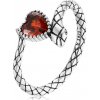 Linda's Jewelry Strieborný prsteň Hadie Srdce Ag 925/1000 IPR113 Veľkosť: 54 +Darčeková krabička zdarma Linda's Jewelry Strieborný prsteň Hadie Srdce Ag 925/1000 IPR113 Veľkosť: 54 +Darčeková krabička zdarma