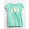 GAP Baby šaty GAP logo Zelená 0-3M GAP Baby šaty GAP logo Zelená 0-3M